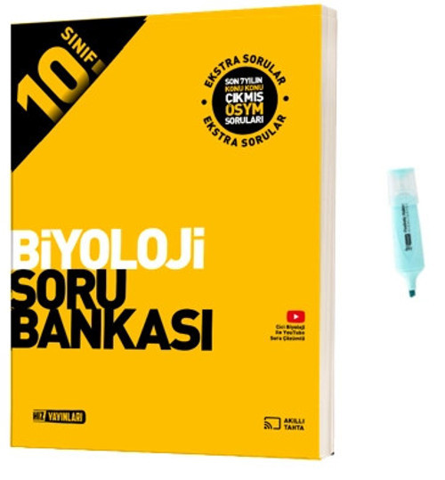 10.Sınıf Biyoloji Soru Bankası (Yeni Müfredat)