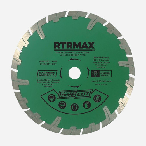 RES180 Turbo Elmas Testere Uzun Segmentli 180 x 22 mm