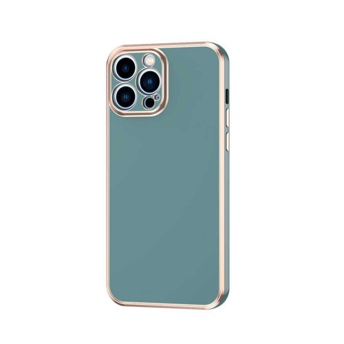 iPhone 12 Pro Uyumlu MKST Bark Kılıf-Petrol Yeşil