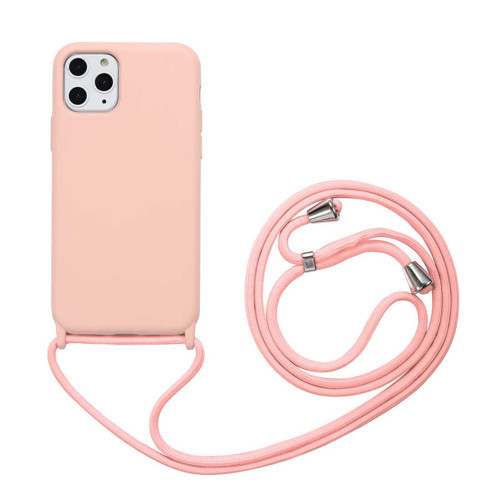 iPhone 11 Pro Uyumlu MKST Ropi Kılıf-Pembe Açık