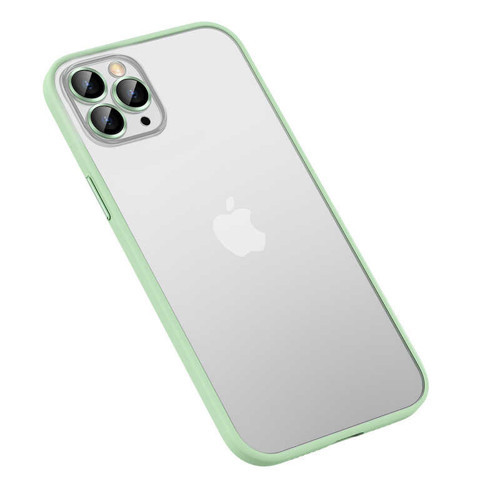 iPhone 12 Pro Uyumlu MKST Retro Kılıf-Yeşil