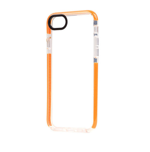 iPhone SE 2022 Uyumlu MKST Punto Kılıf-Turuncu