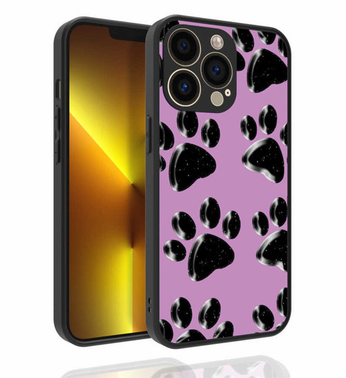 iPhone 13 Pro Max Uyumlu Desenli Kamera Korumalı Parlak MKST Nora Kılıf-NO3