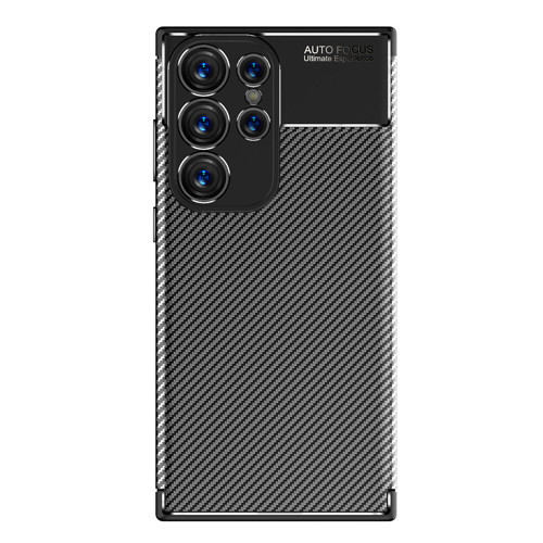 Galaxy S23 Ultra Uyumlu MKST Negro Silikon Kılıf-Siyah