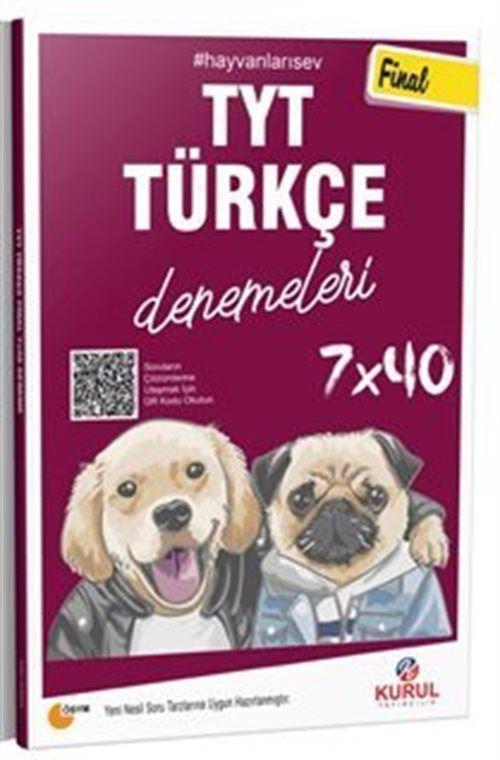 TYT Final 7x40 Türkçe Denemeleri QR Kod Çözümlü