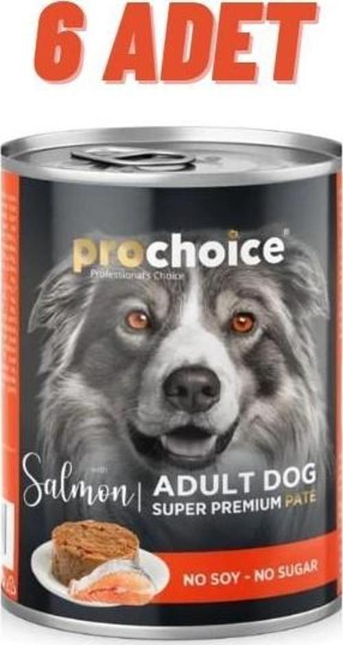 Adult Dog Salmon Pate Köpek Konservesi 6 x 400 gr