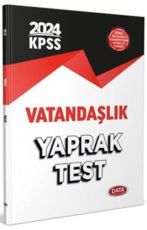 2024 KPSS Vatandaşlık Yaprak Test