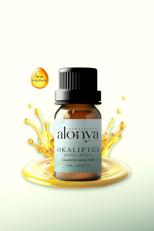 Okaliptus Nefes Açıcı Esansiyel Uçucu Koku Yağı Buhurdanlık Oda Kokusu Aromaterapi Yağı 10 ML