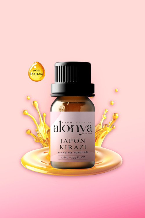 Japon Kirazı Esansiyel Uçucu Koku Yağı Buhurdanlık Esansı Oda Kokusu Aromaterapi Yağı 10 ML