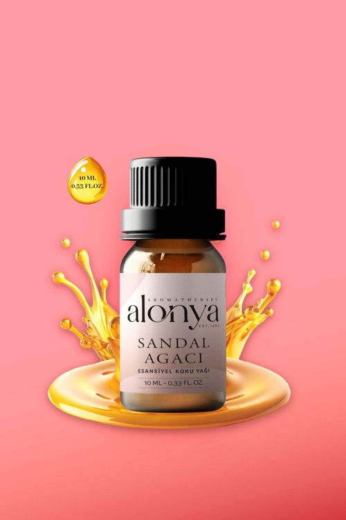 Sandal Ağacı Esansiyel Uçucu Koku Yağı Buhurdanlık Esansı Oda Kokusu Aromaterapi Yağı 10 ML