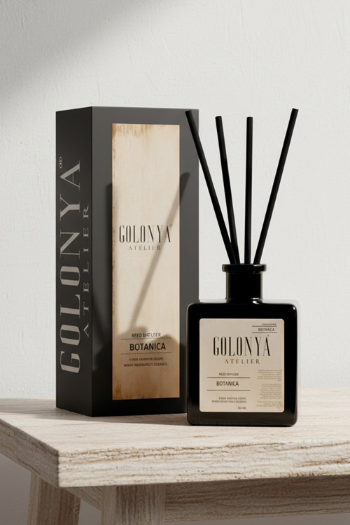 Botanica Niche Seri Premium Oda & Ofis Ortam Kokusu 500Ml Bambu Çubuklu