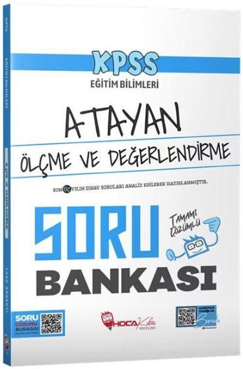 Hoca Kafası Yayınları KPSS Eğitim Bilimleri Ölçme ve Değerlendirme Atayan Soru Bankası Çözümlü
