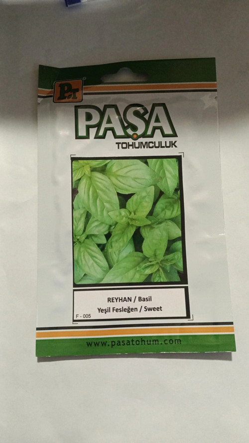 Reyhan (Yeşil Fesleğen) 5 gr X2 Paket