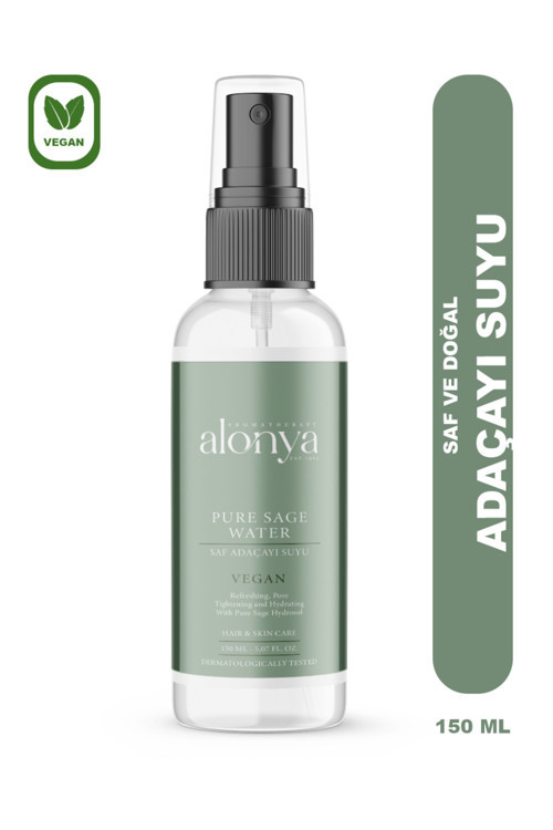 Pure Sage Saf Adaçayı Hidrosolü Yenileyici ve Onarıcı Etkili Cilt Bakım Toniği 150 Ml