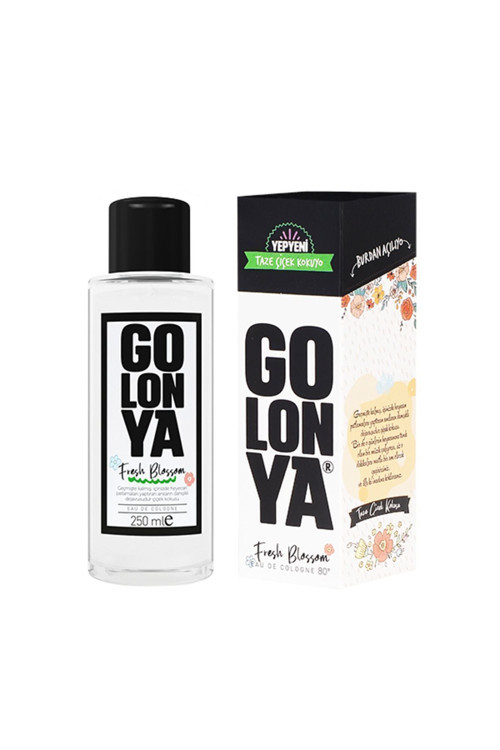 FRESH BLOSSOM Taze Çiçek Kokulu Kolonya 250 ml Cam Şişe