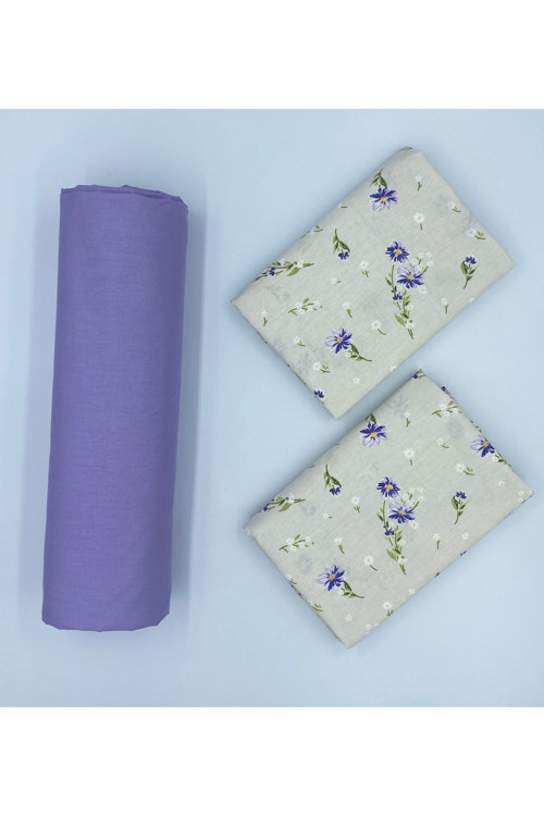 %100 Organik Pamuk Yumuşak Kumaş Lastikli Çarşaf+Yastık Kılıfı Köşe Derinliği 28-30 Cm**Yeni Sezon**