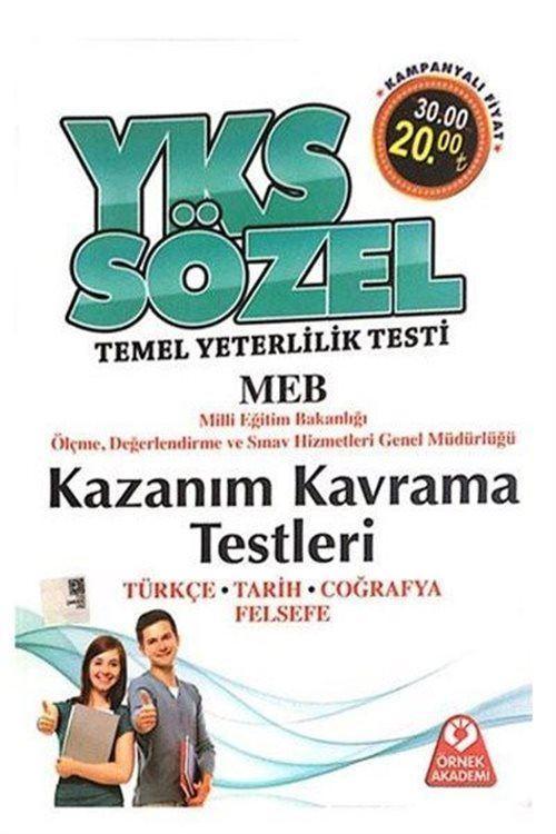 YKS TYT Sözel Kazanım Kavrama Testleri