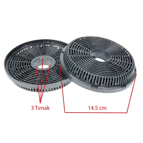 Simfer İle Uyumlu 8624 MF Davlumbaz Aspiratör Karbon Filtresi