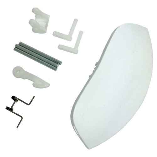 Vestel İle Uyumlu VV0842CV122101 Çamaşır Makinesi Kapak Mandal Tutamağı BEYAZ