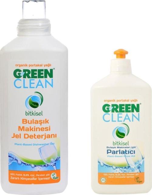 Bitkisel Jel Bulaşık Makinesi Deterjanı + Organik Parlatıcı Set