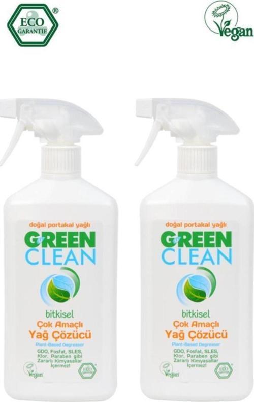 Org.Portakal Yağlı Çok Amaçlı Yağ Çözücü 500 Ml 2 Li Set