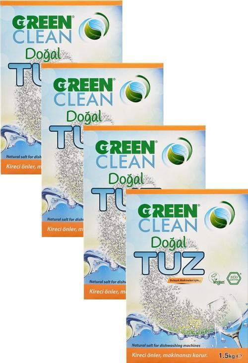 Organik Bulaşık Makinesı Doğal Tuz 1,5 Kg 4'Lü Set