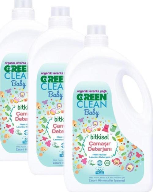 Organik Lavanta Yağlı Baby Bitkisel Çamaşır Deterjanı 2750 Ml 3 Adet