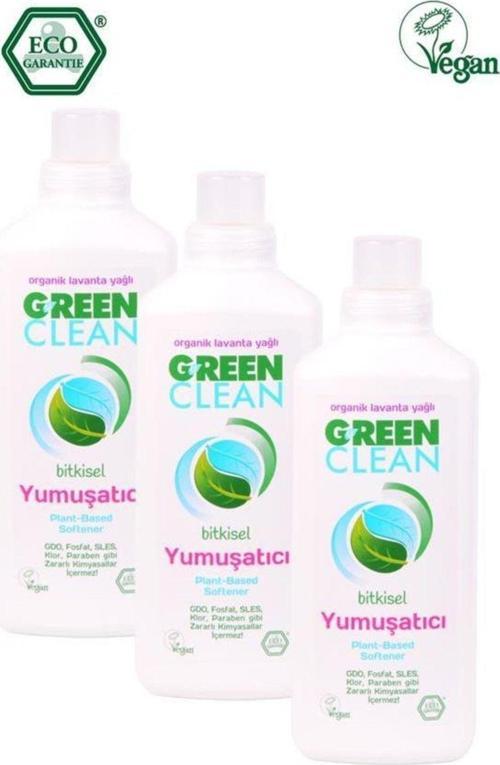 Organik Lavanta Yağlı Bitkisel Yumuşatıcı 1000 Ml - 3 Lü Set