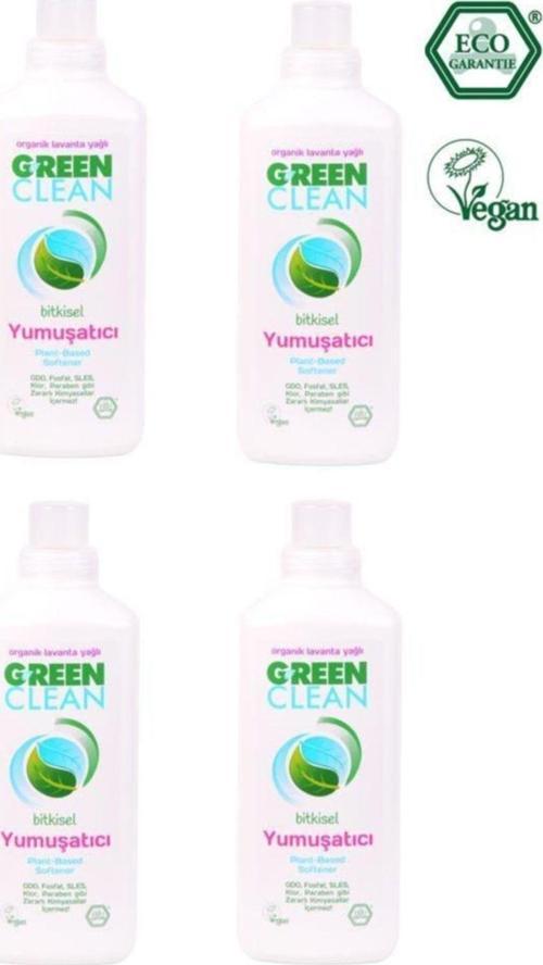 Organik Lavanta Yağlı Bitkisel Yumuşatıcı 1000 Ml - 4 Lü Set