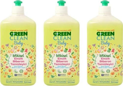Organik Portakal Yağlı Baby Biberon Emzik Temizleyici 500 Ml - 3'Lü Set