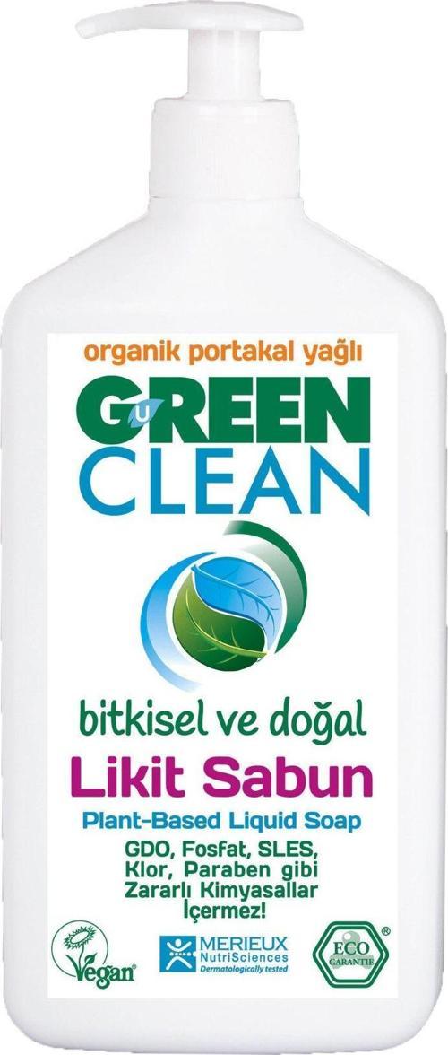 Organik Portakal Yağlı Likit Sabun 500 Ml