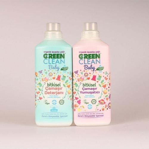 U Baby Çamaşır Deterjanı 1 Lt+ Baby Yumuşatıcı 1 Lt Set
