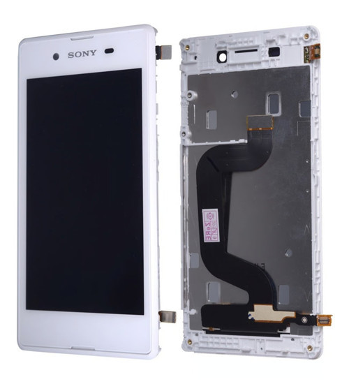 Xperia E3 Ekran Lcd Dokunmatik Panel %100 Orijinal (BEYAZ)