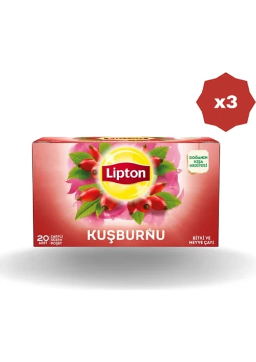 Kuşburnu Çayı 20'li - (3 Adet)