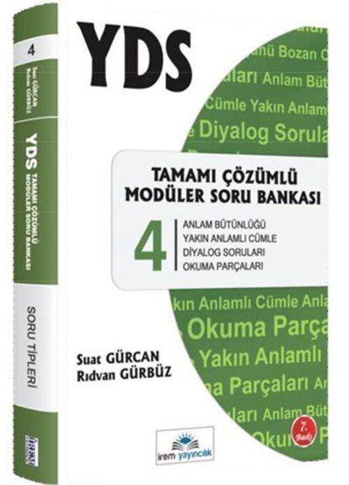 YDS Tamamı Çözümlü Soru Bankası Serisi 4