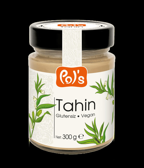 Pol's Saf Susam Tahin 300g - Vegan ve Glutensiz
