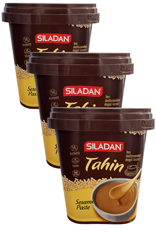 Taş Değirmende Öğütülmüş %100 Susam Tahin 1 kg x 3 Adet