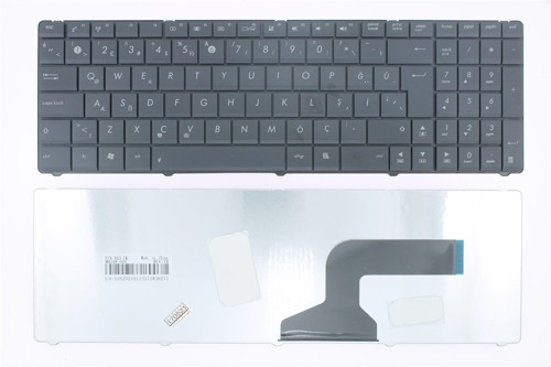 Asus K52J ile Uyumlu Notebook Klavye - Siyah - TR