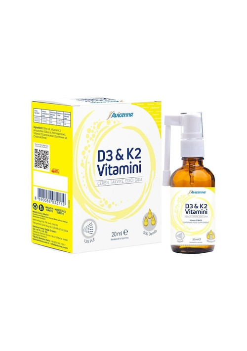 Vitamin D3&K2 Sprey 20 ml