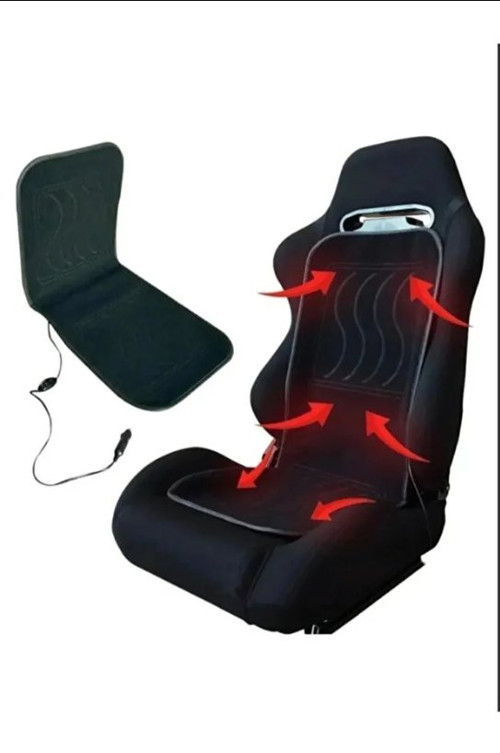 Araç İçi Koltuk Isıtma Minderi 12v Çakmaklık Girişli Oto Koltuk Isıtıcı Minder 1 ADET