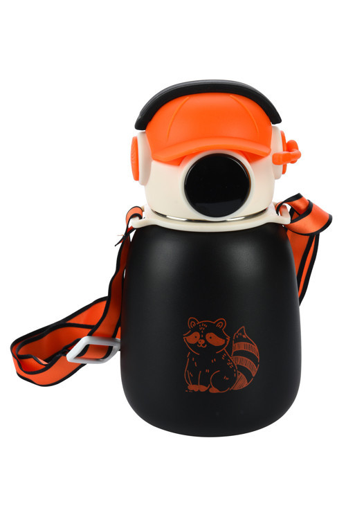 Gamer Termos Matara 500 ml Paslanmaz Çelik Pipetli Suluk (5 Yaş Üstü) Çocuk Suluğu 10 x 18 cm