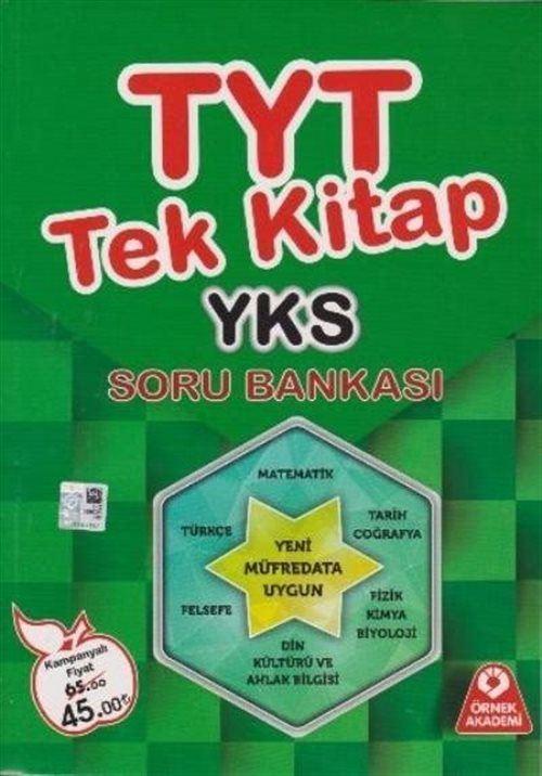 YKS TYT Tek Kitap Soru Bankası