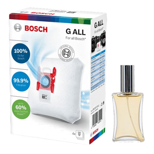 Bosch İçin Uyumlu BSA 52000 Süpürge Toz Torbası 4 Adet Kutulu Set
