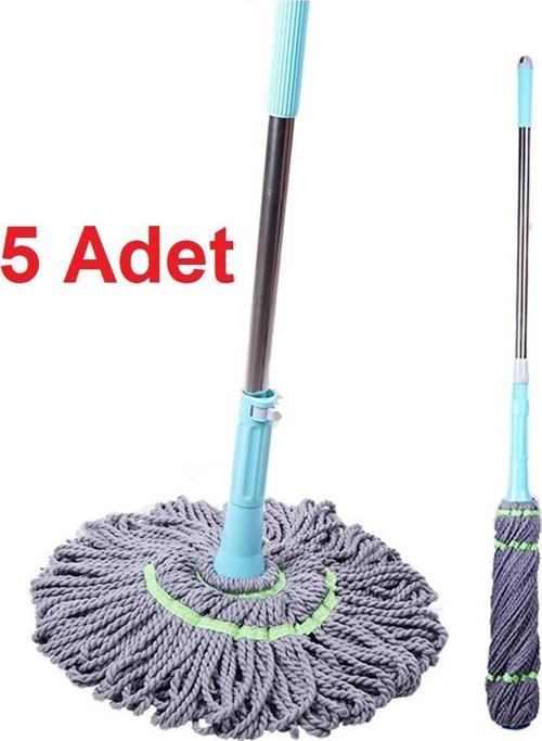 Mikrofiber Sihirli Döner Paspas 5 Adet