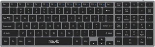 KB263BT Kablosuz Bluetooth Klavye Uzay Grisi