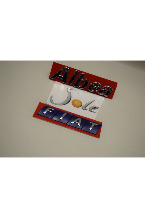 Bagaj Kapağı Albea Sole Ve Fiat Yazısı