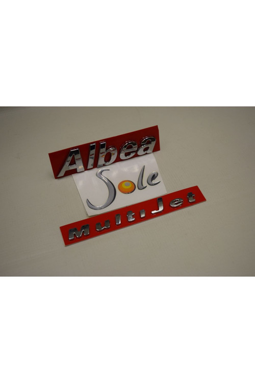 Bagaj Kapağı Albea Sole Ve Multijet Yazısı