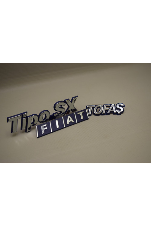 Bagaj Kapağı Tipo Sx Fiat Tofaş Yazısı Takımı