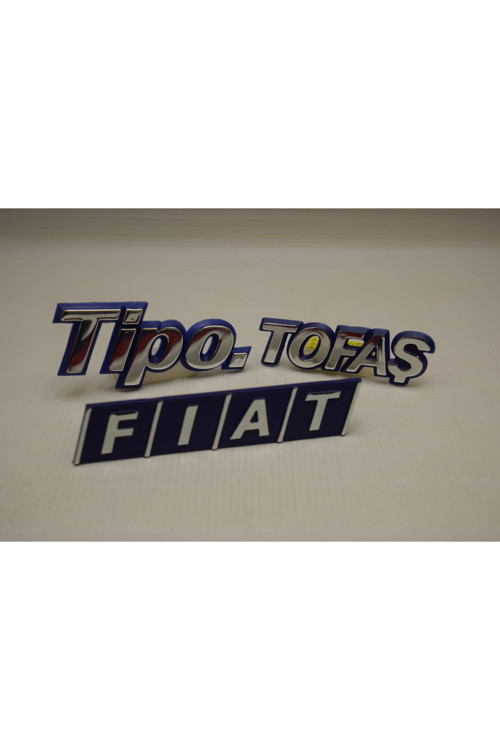 Bagaj Kapağı Tipo Yazısı Fiat Yazısı Tofaş Yazısı Takım