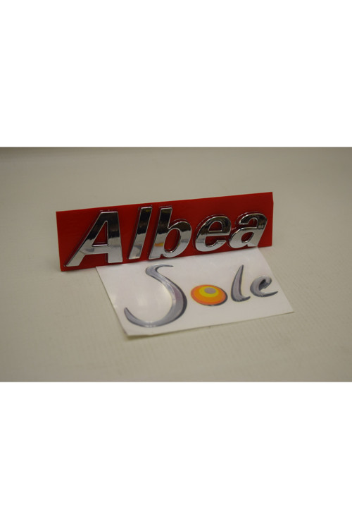 Bagaj Kapağı Albea Ve Sole Yazısı